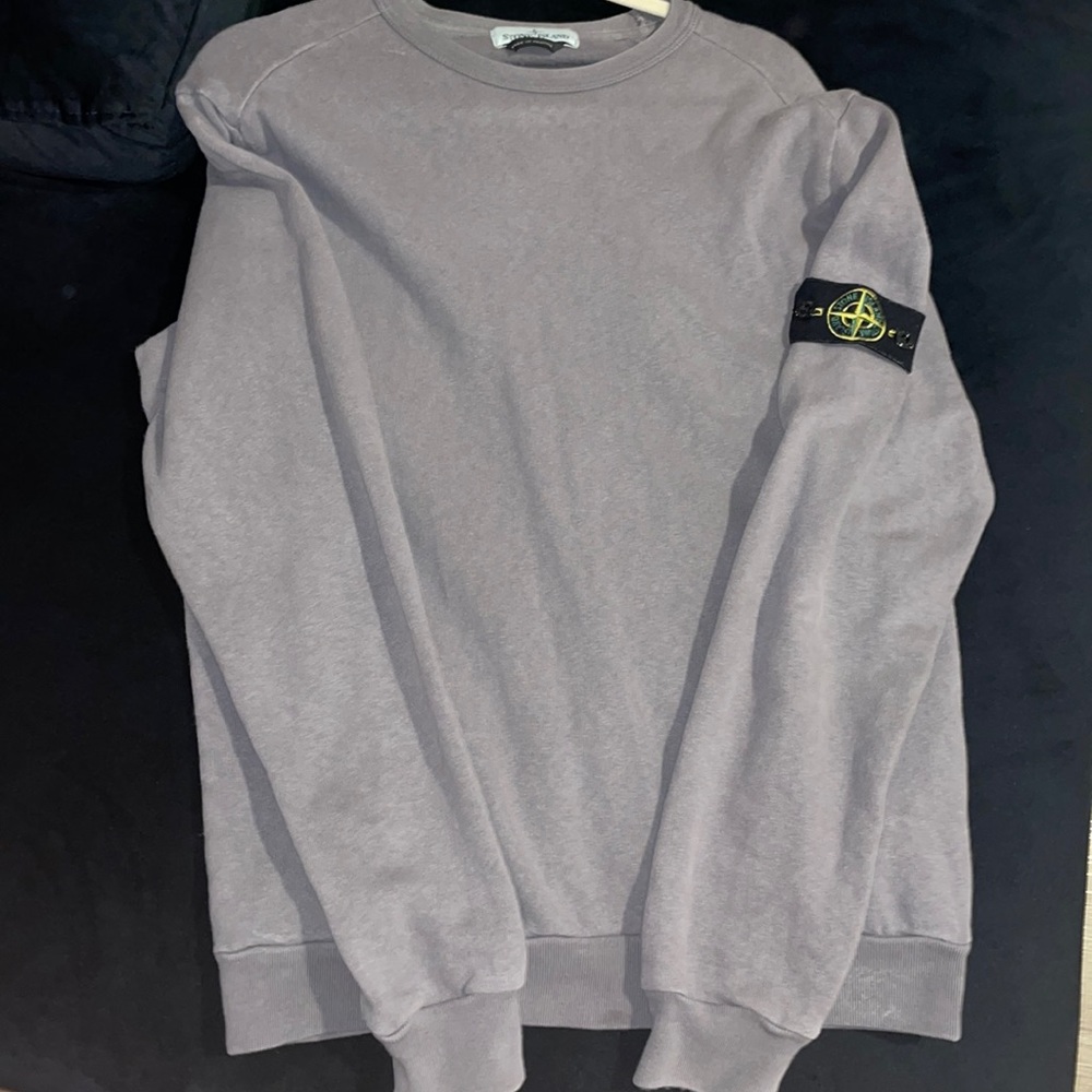 Authentic stone island crew neck